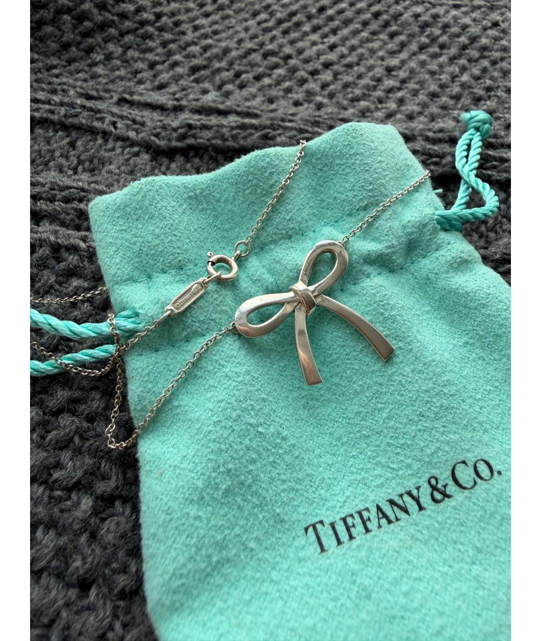 TIFFANY&CO Серебряное серебряное колье, фото 4