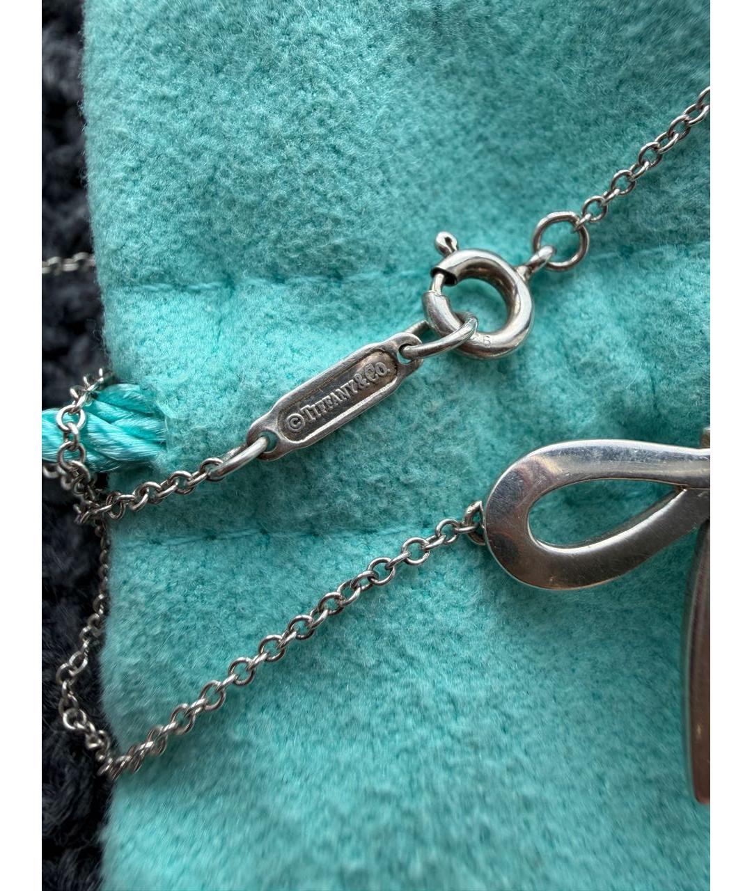 TIFFANY&CO Серебряное серебряное колье, фото 6