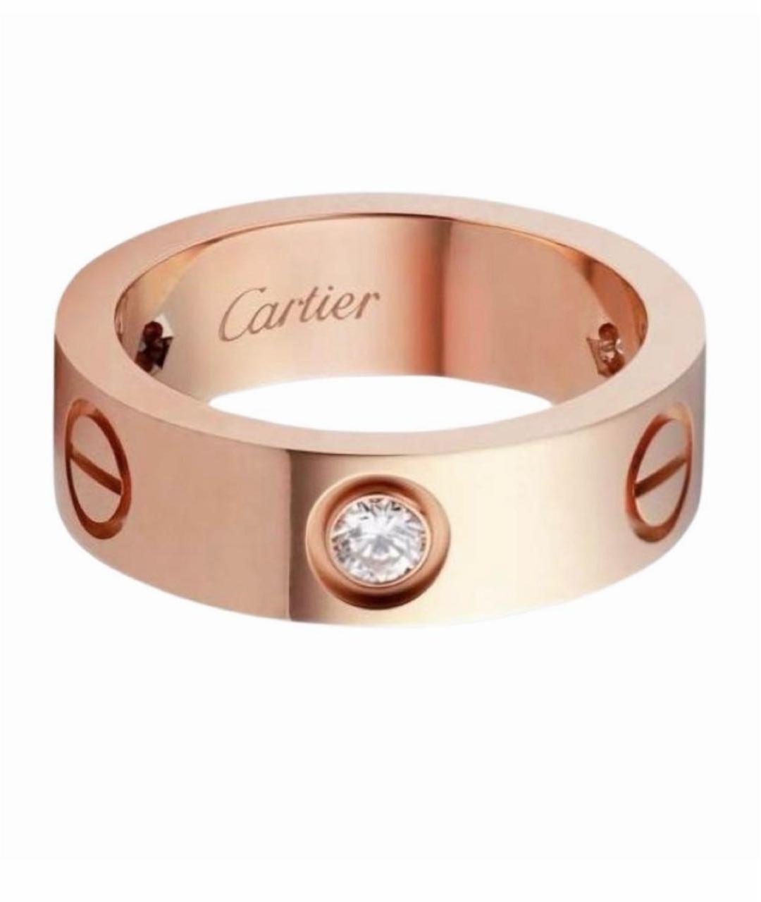 CARTIER Золотое кольцо из розового золота, фото 9