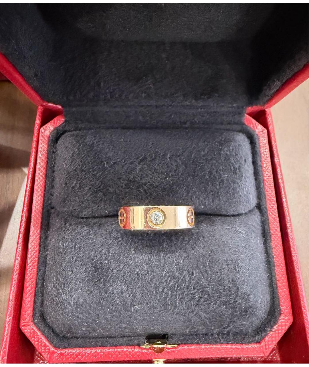 CARTIER Золотое кольцо из розового золота, фото 5