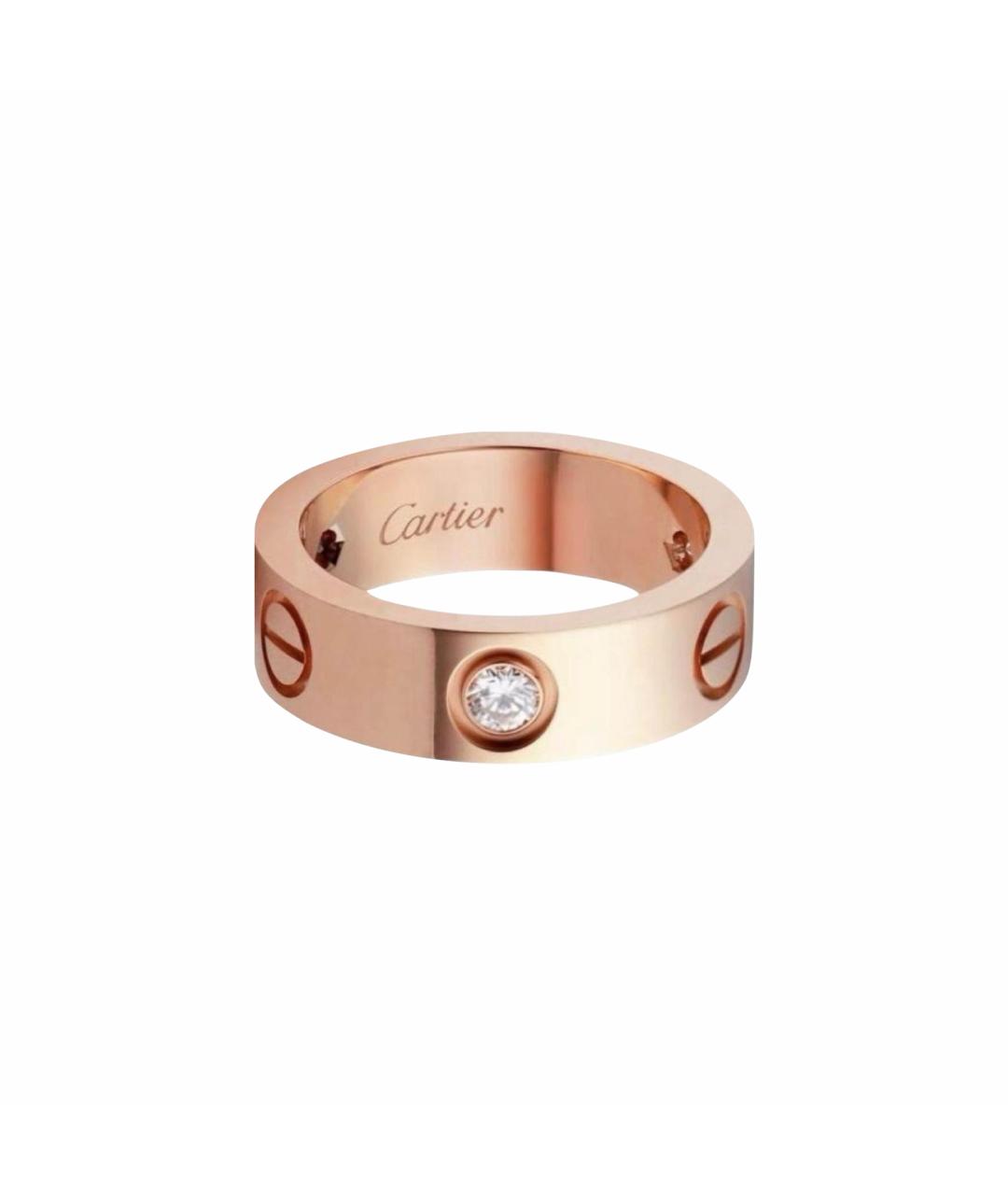 CARTIER Золотое кольцо из розового золота, фото 10