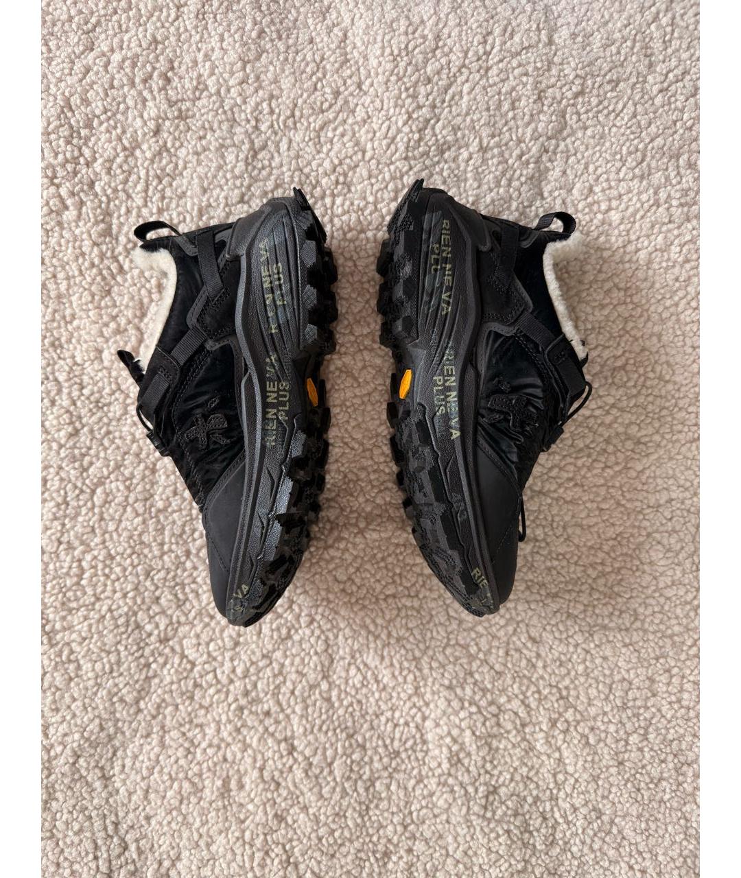 PREMIATA Черные кожаные кроссовки, фото 3