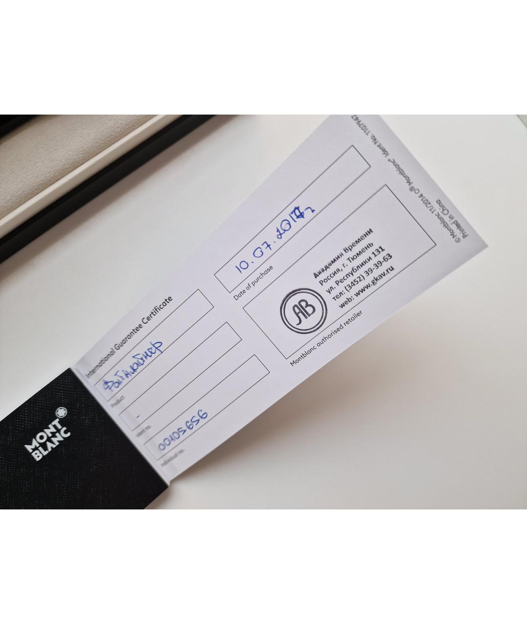 MONTBLANC Черная чернильная ручка, фото 6