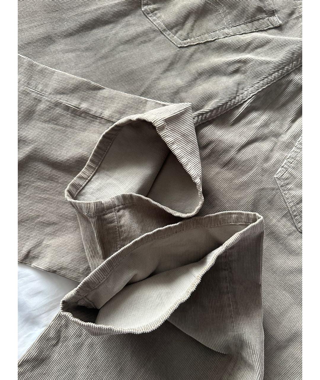 LEVI'S Бежевые хлопковые джинсы, фото 6