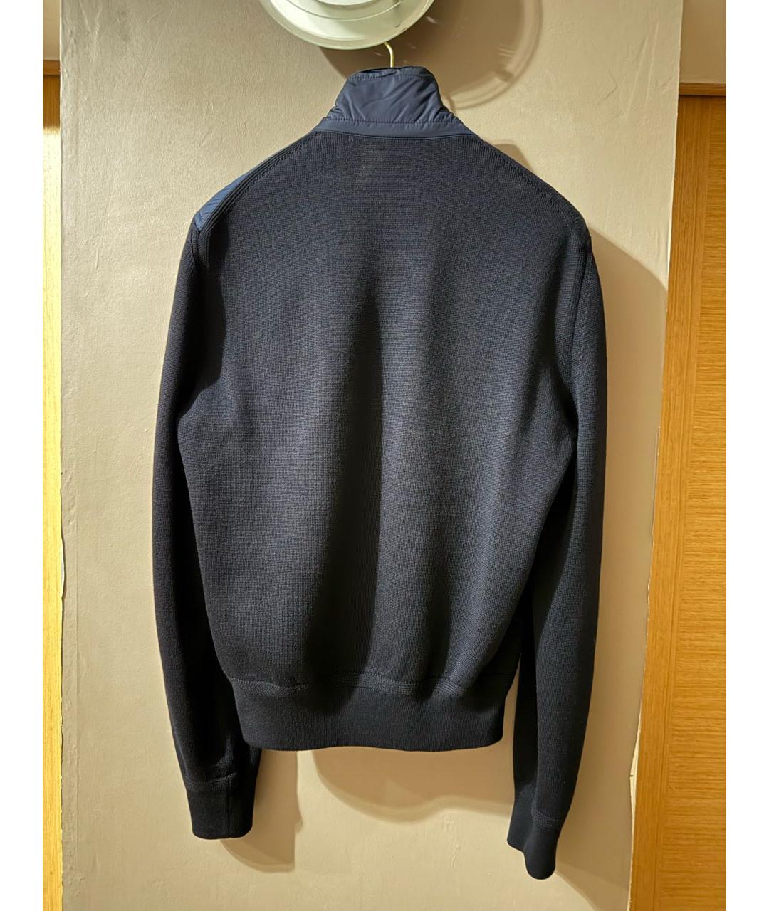 TOM FORD Темно-синяя шерстяная куртка, фото 2