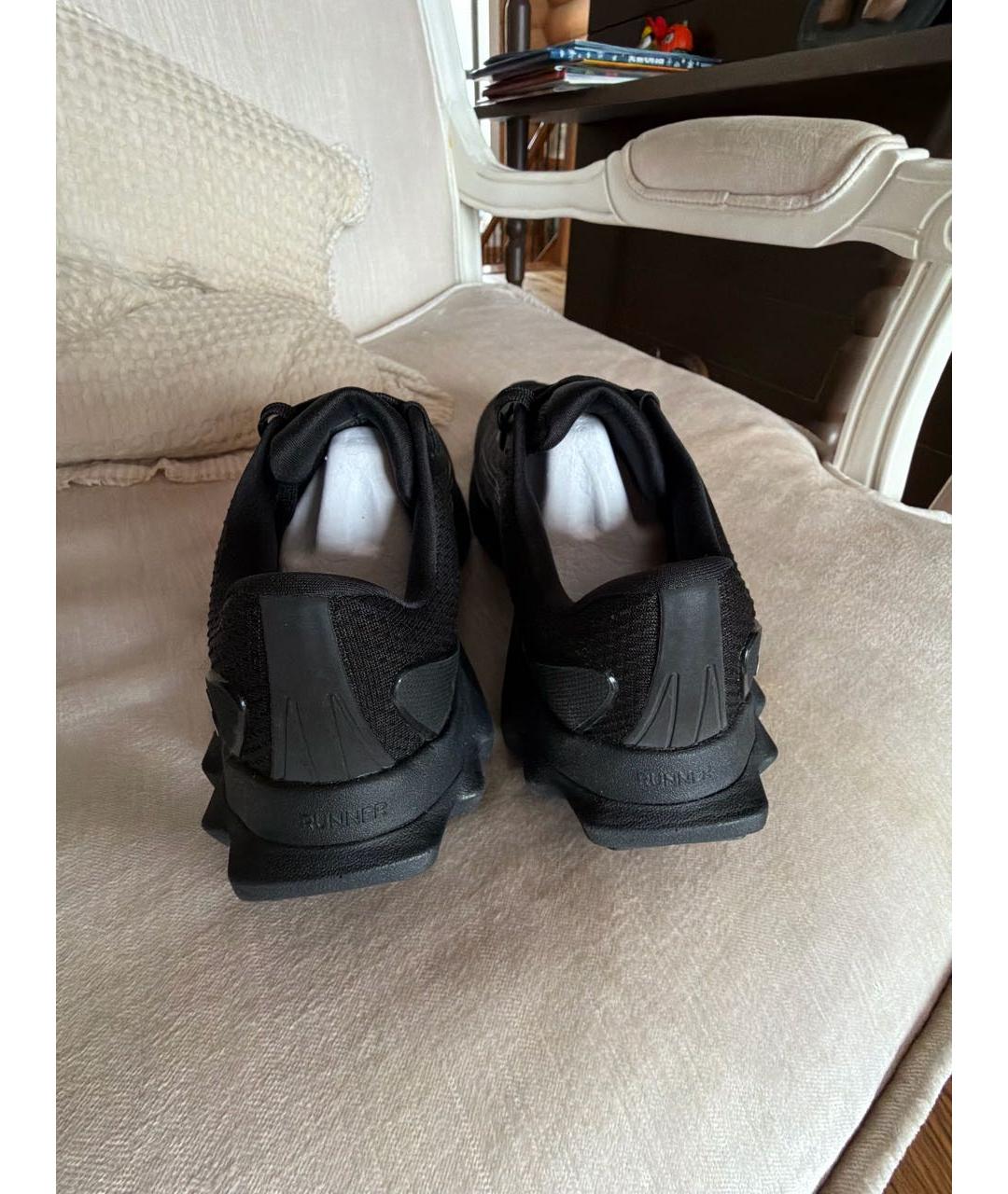 ALO YOGA Черные текстильные кроссовки, фото 4