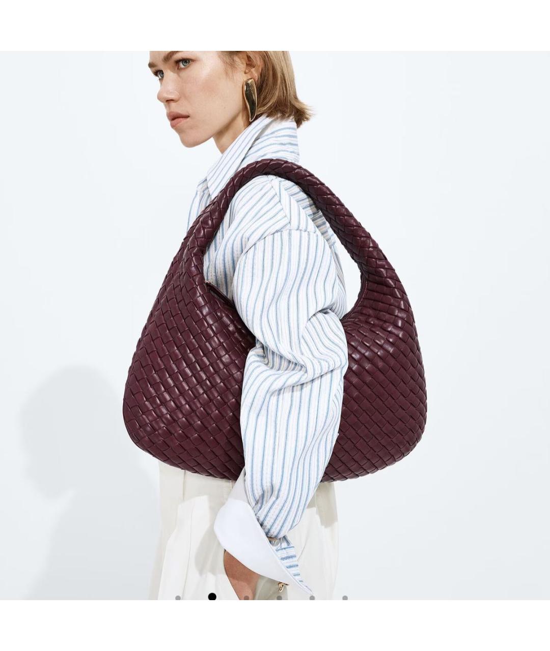 BOTTEGA VENETA Кожаная сумка тоут, фото 2