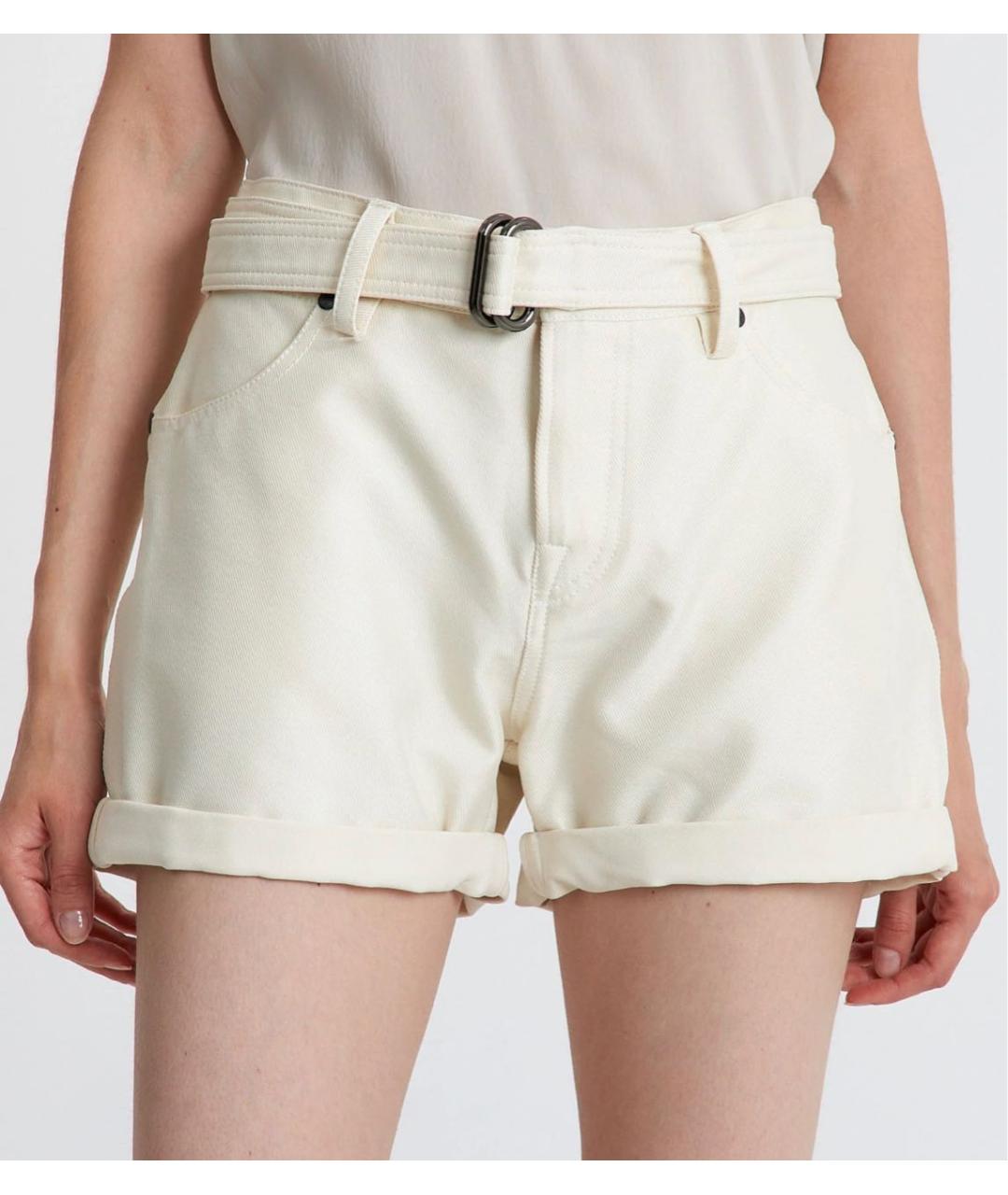 TOM FORD Бежевые шелковые шорты, фото 8