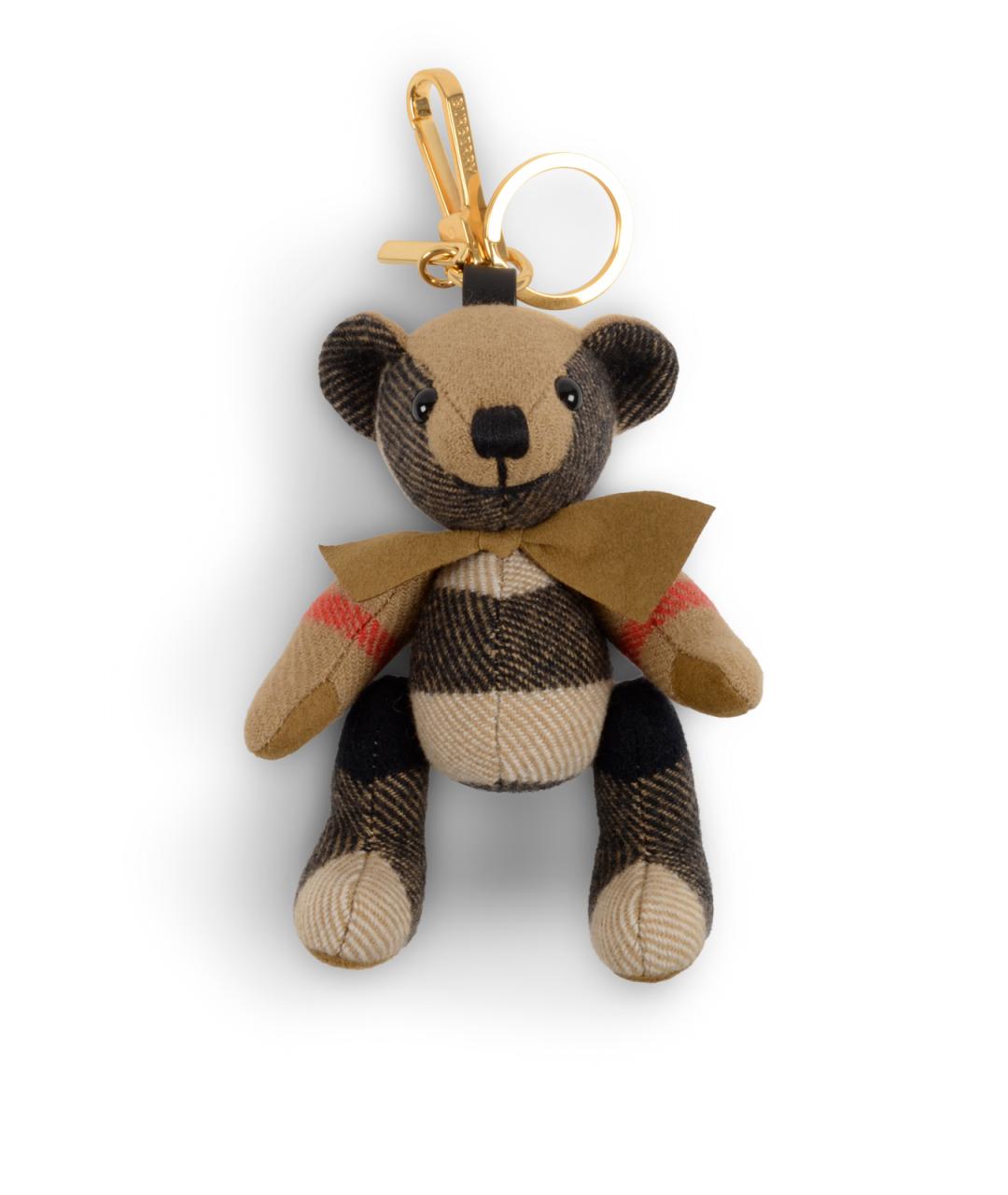 BURBERRY Бежевый брелок, фото 4