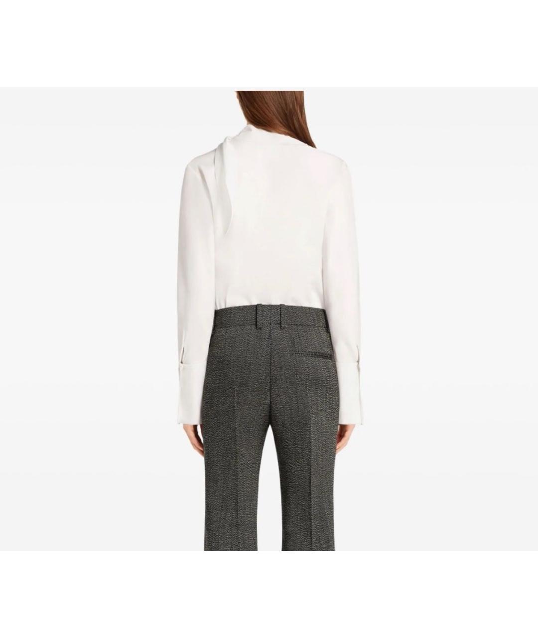 COURREGES Белая хлопковая рубашка, фото 2