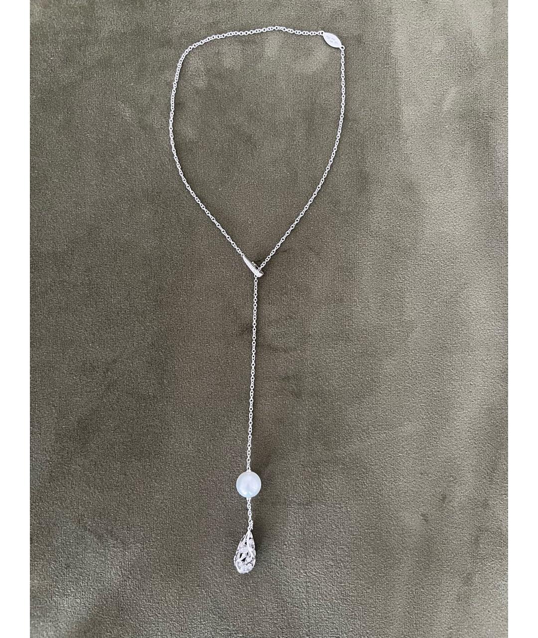 UTOPIA Белое колье из белого золота, фото 3