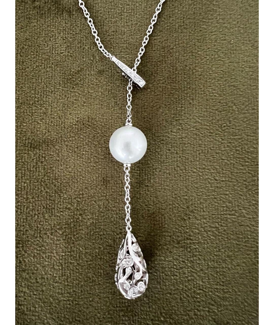 UTOPIA Белое колье из белого золота, фото 9