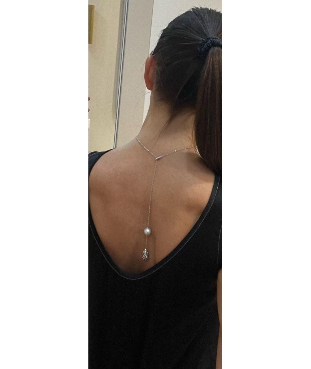 UTOPIA Белое колье из белого золота, фото 8