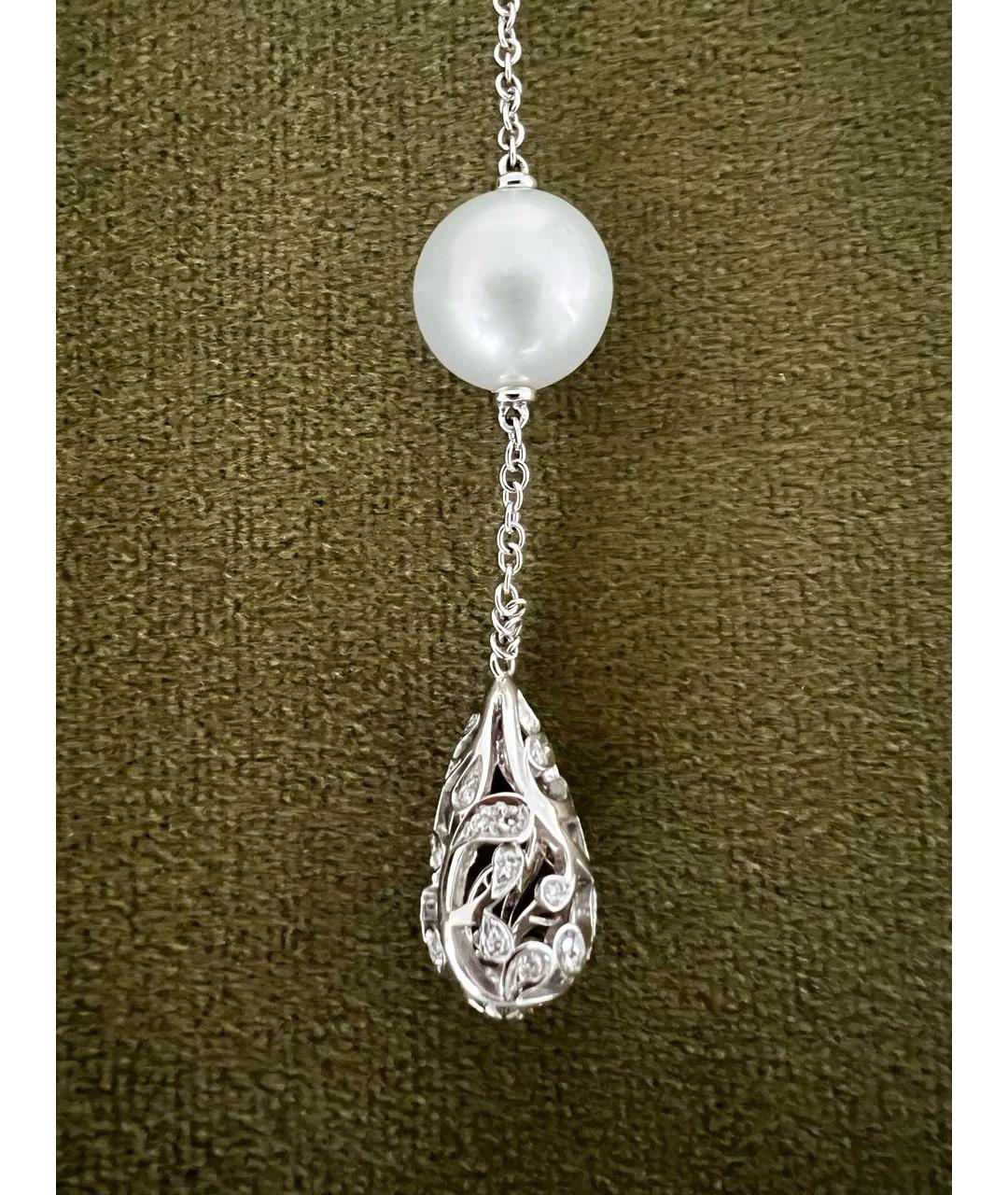 UTOPIA Белое колье из белого золота, фото 2