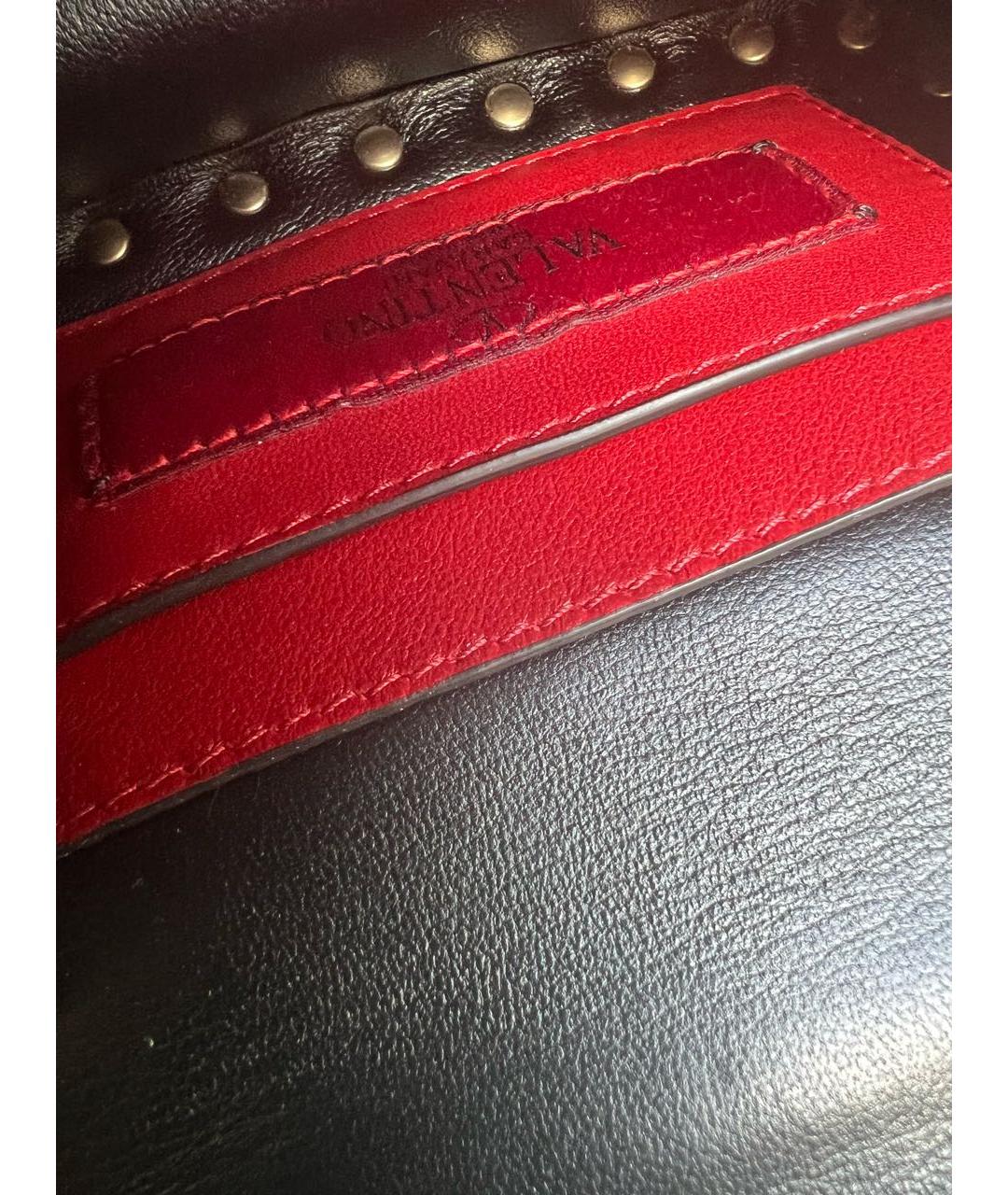 VALENTINO Желтая кожаная сумка через плечо, фото 4