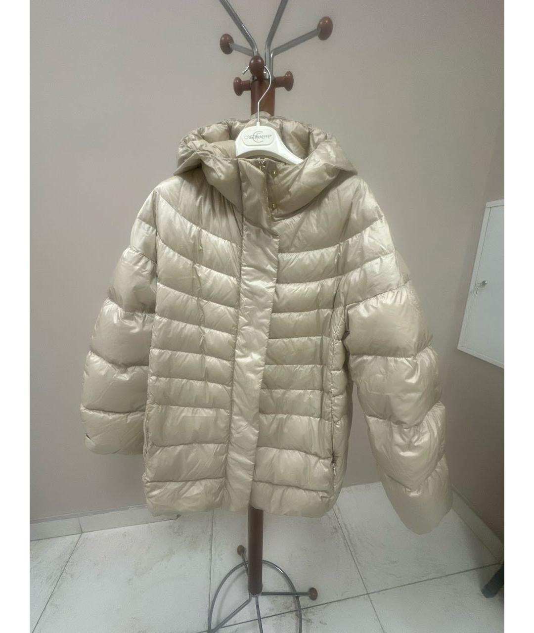 PESERICO Бежевая полиамидовая куртка, фото 7
