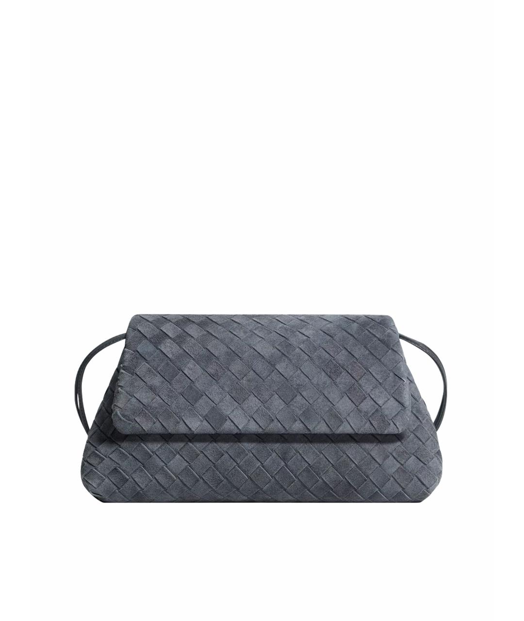 BOTTEGA VENETA Замшевая сумка с короткими ручками, фото 1