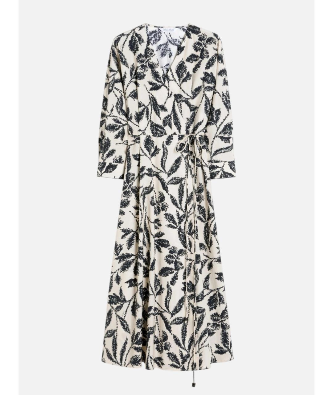 MAX MARA Мульти хлопковое повседневное платье, фото 4