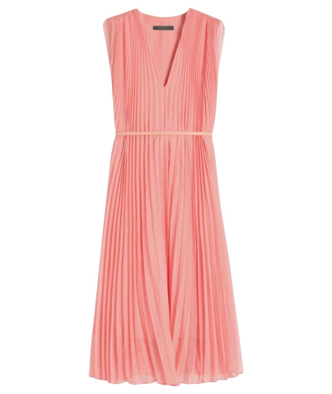 MAX MARA Розовое повседневное платье, фото 1