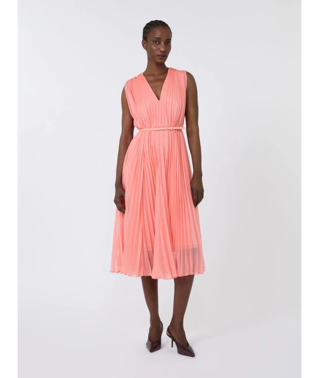 MAX MARA Розовое повседневное платье, фото 3