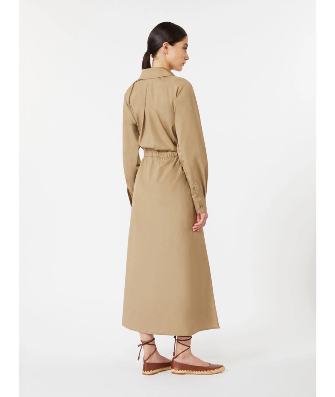 MAX MARA Мульти хлопковое повседневное платье, фото 4