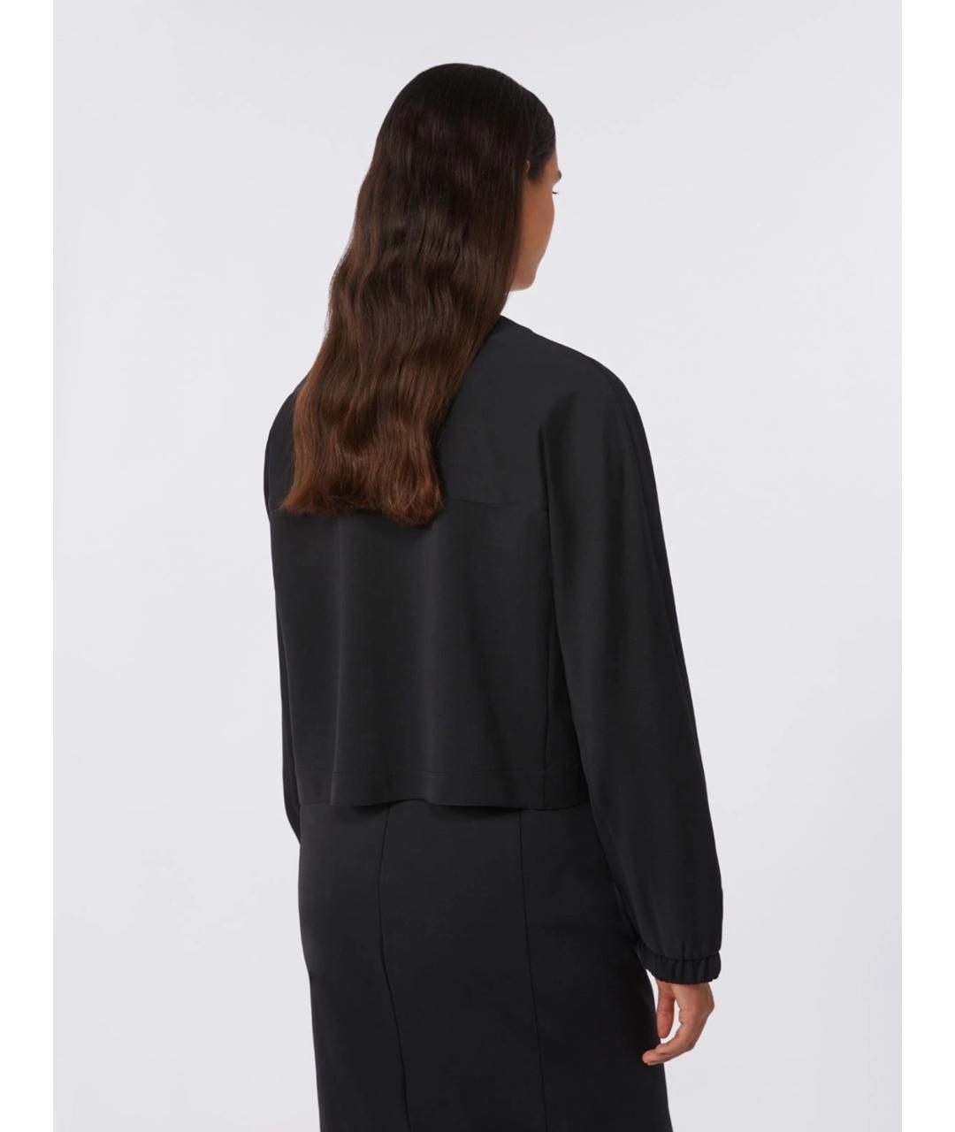 MAX MARA Черная вискозная куртка, фото 4
