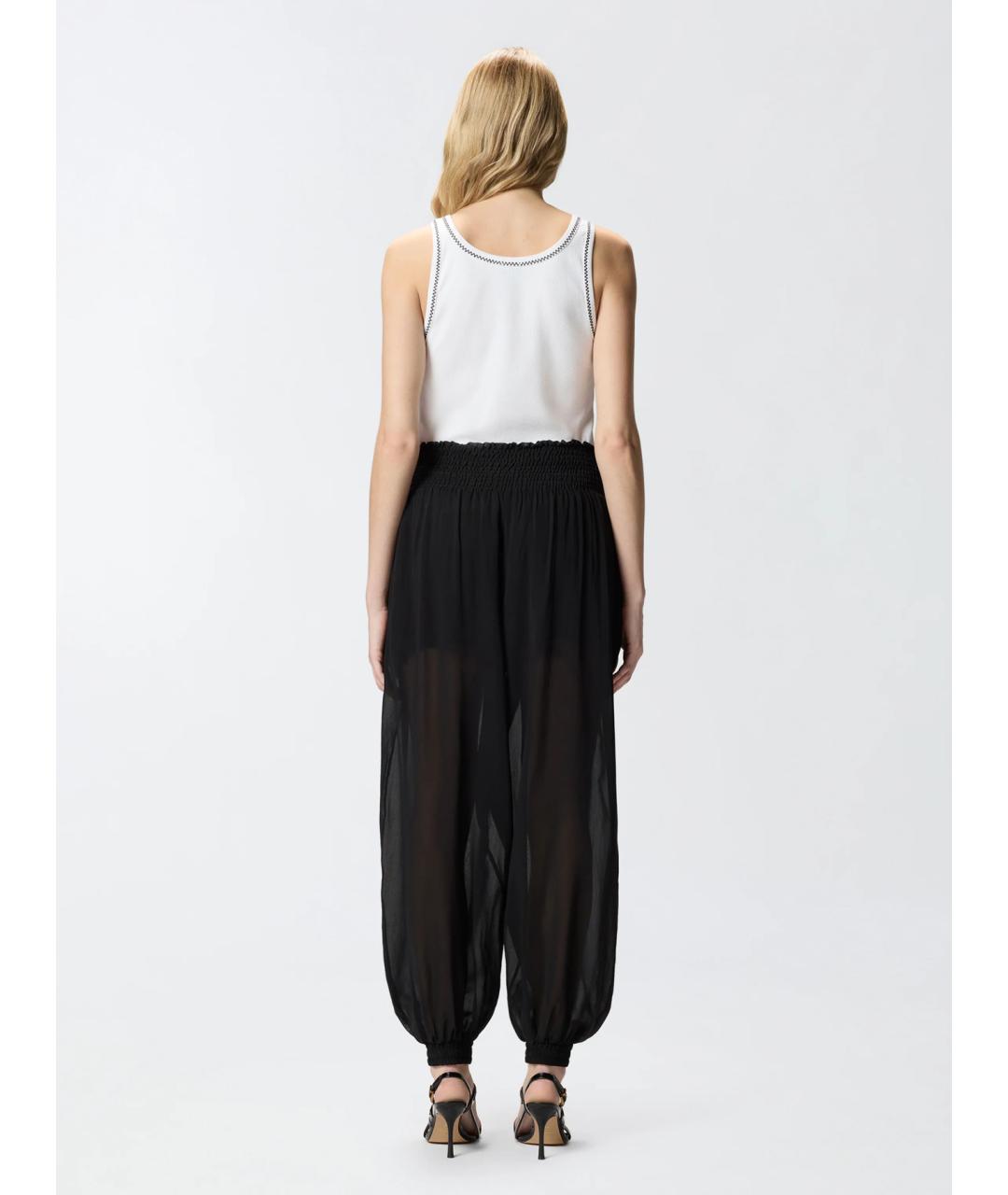 PINKO Белая хлопковая майка, фото 4