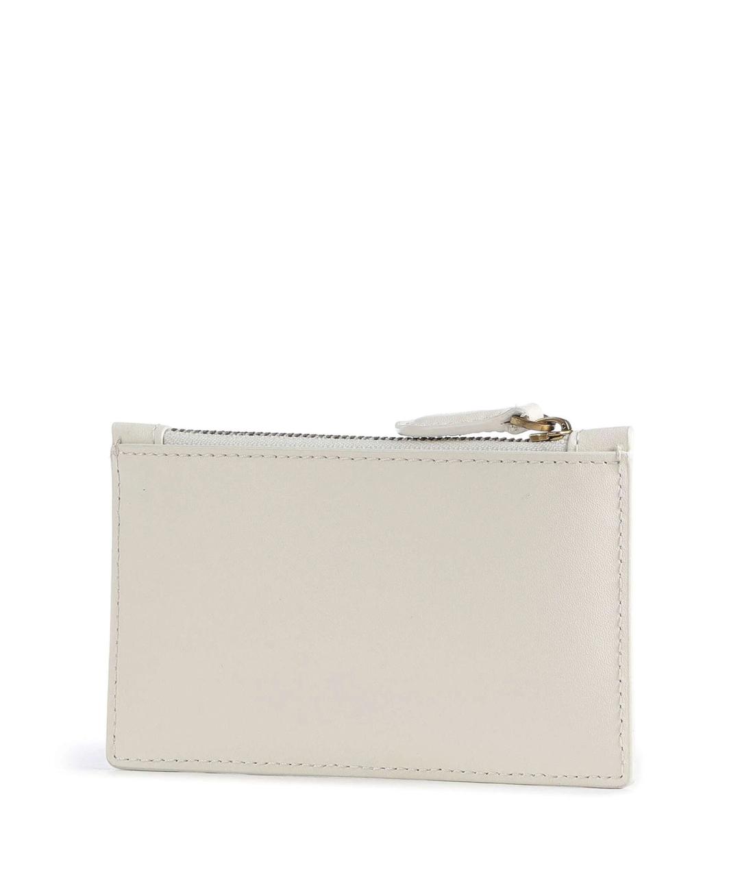 PINKO Белый кожаный кардхолдер, фото 3