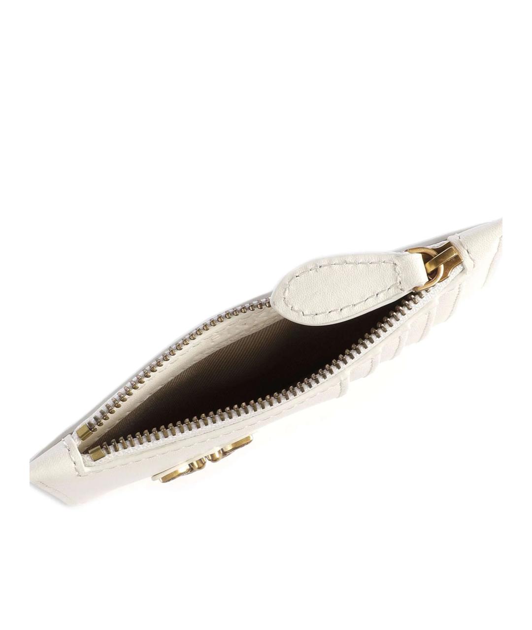 PINKO Белый кожаный кардхолдер, фото 4