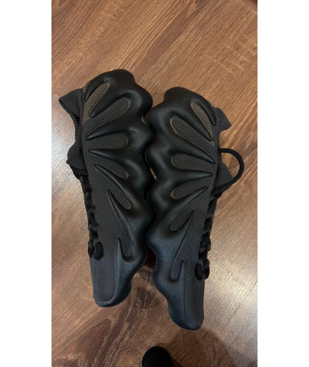 ADIDAS YEEZY Черные текстильные кроссовки, фото 7