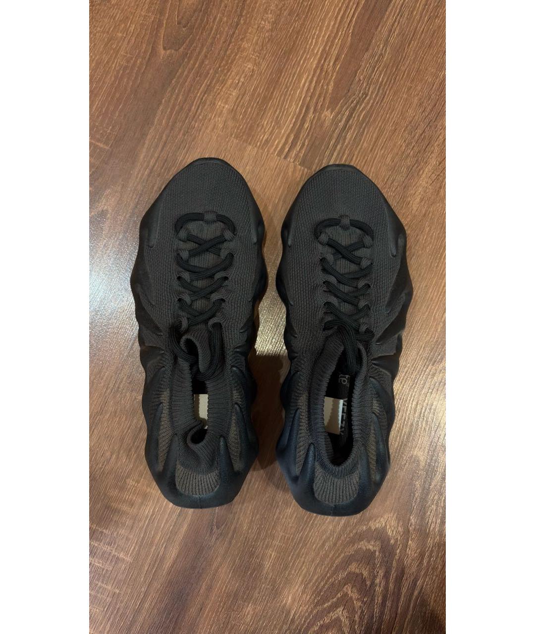 ADIDAS YEEZY Черные текстильные кроссовки, фото 3