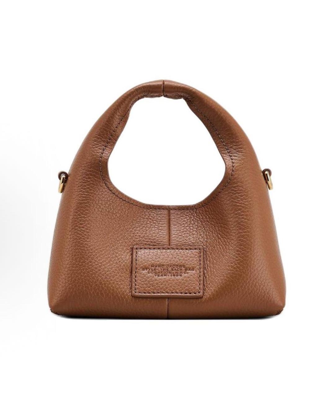 MARC JACOBS Коричневая кожаная сумка через плечо, фото 3