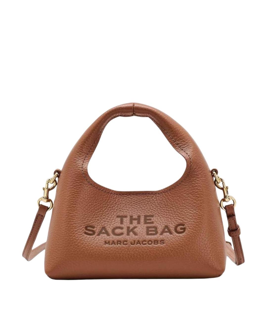 MARC JACOBS Коричневая кожаная сумка через плечо, фото 1
