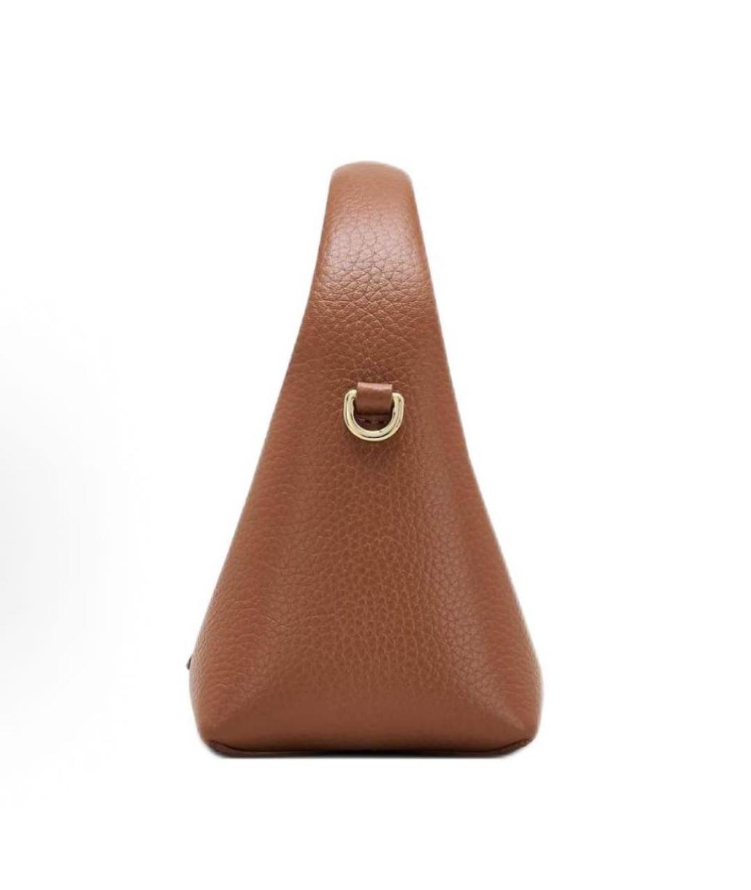 MARC JACOBS Коричневая кожаная сумка через плечо, фото 2