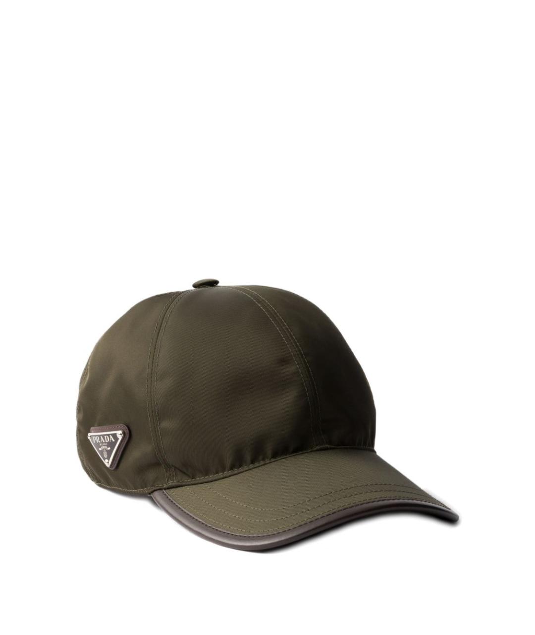 PRADA Зеленая кепка/бейсболка, фото 1