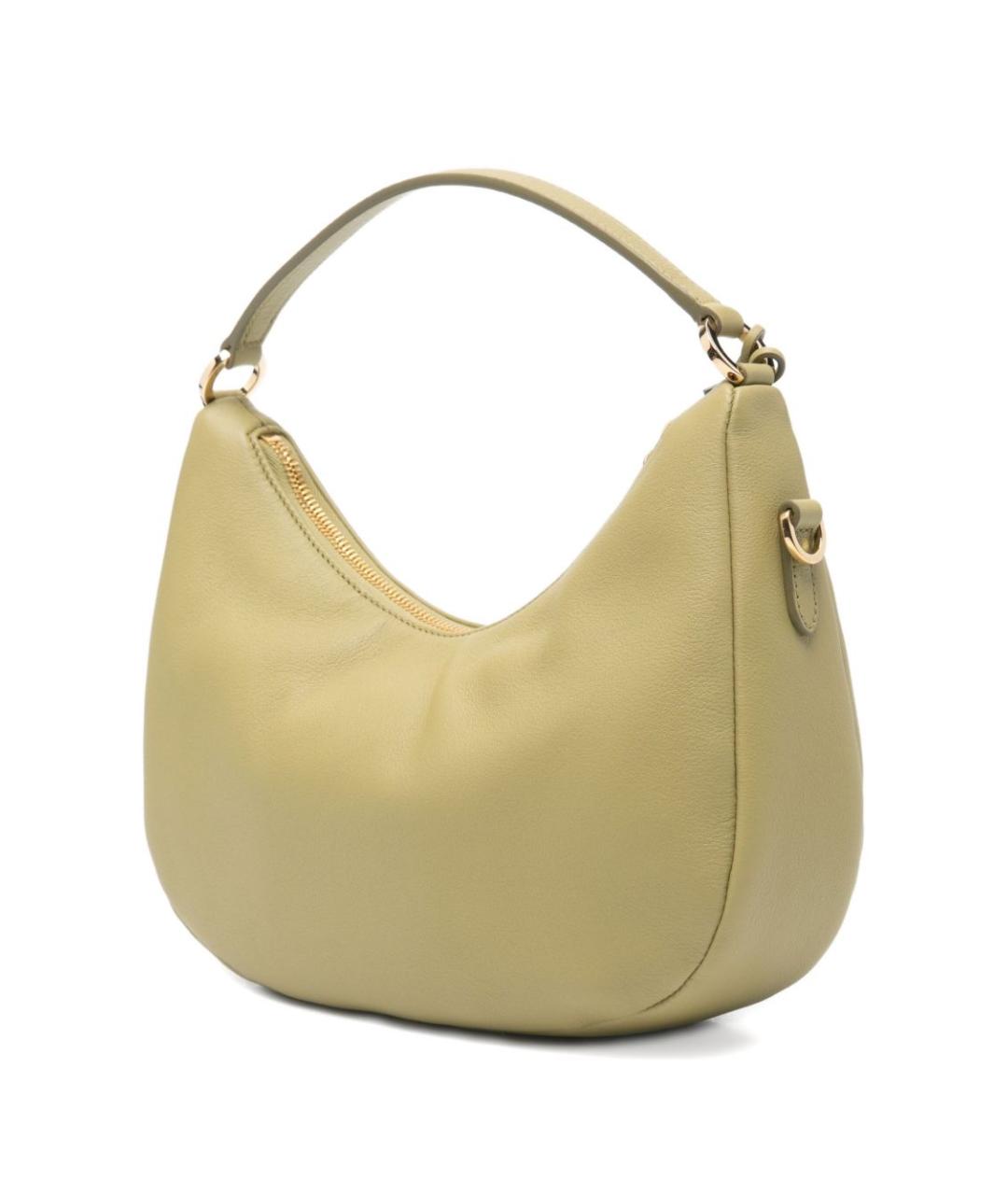 PRADA Зеленая кожаная сумка через плечо, фото 2