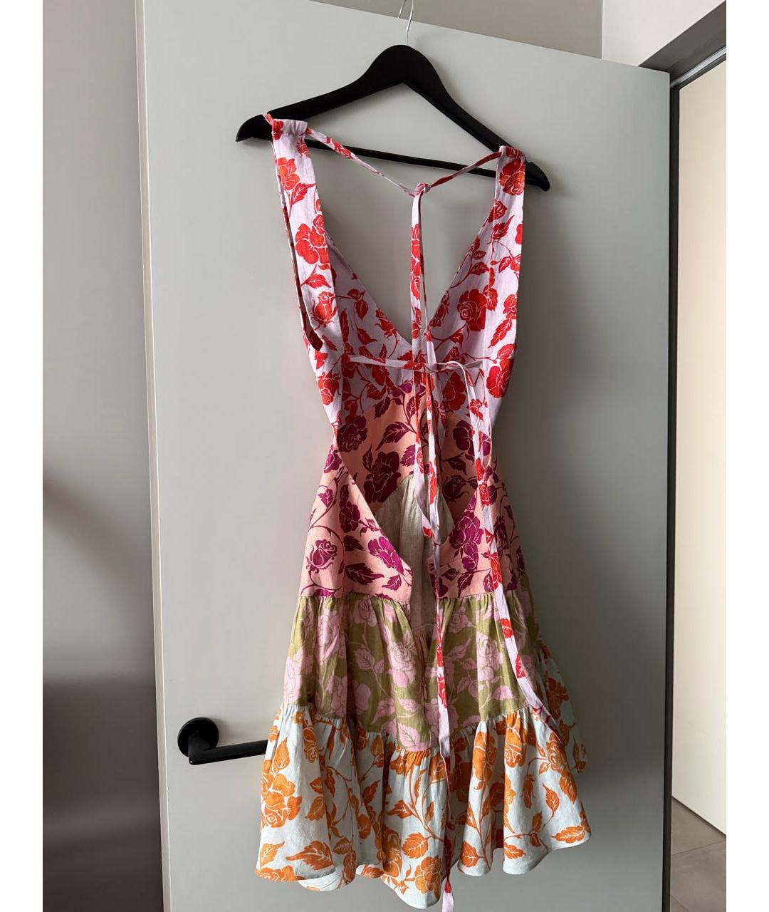 ZIMMERMANN Мульти льняной сарафан, фото 2