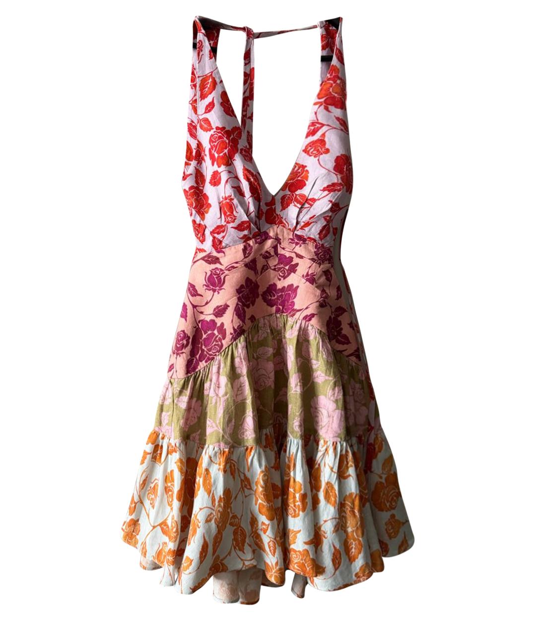 ZIMMERMANN Мульти льняной сарафан, фото 1