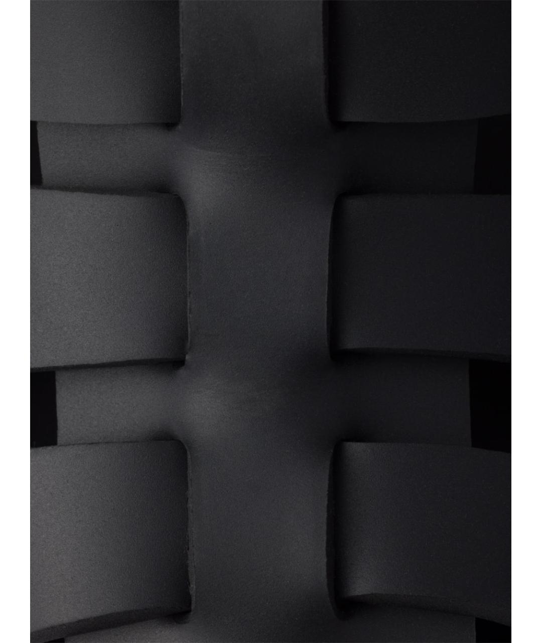 PRADA Черные босоножки, фото 3