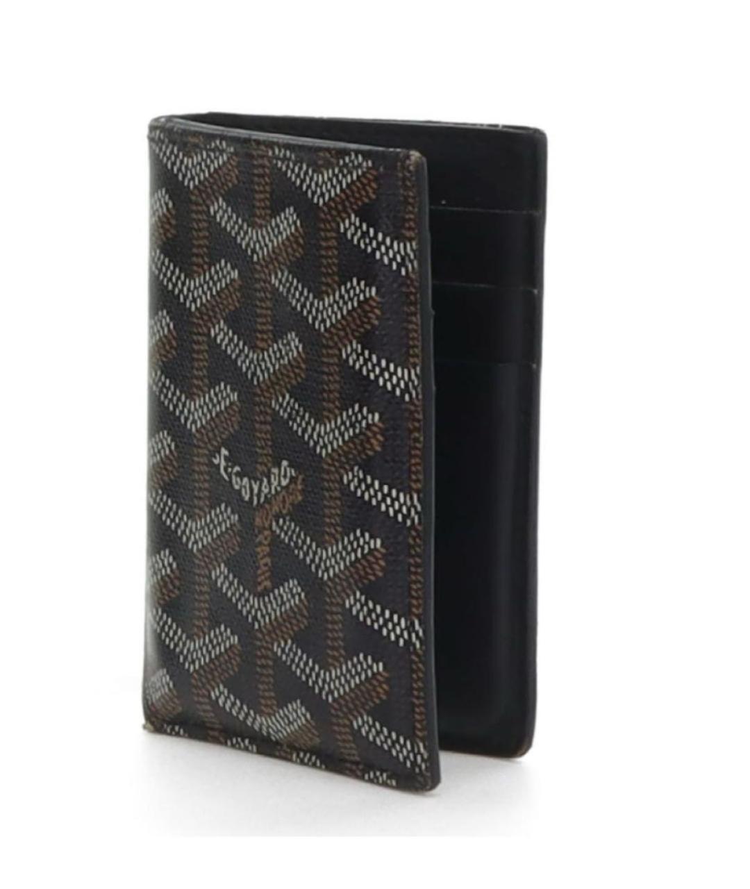 GOYARD Коричневый кошелек, фото 4