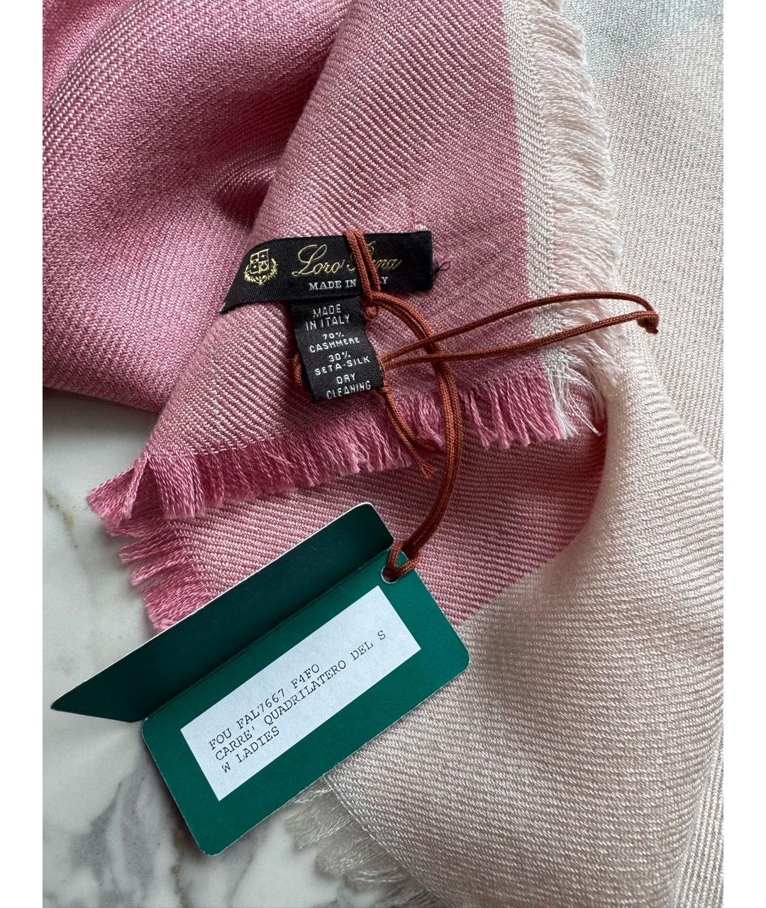 LORO PIANA Мульти кашемировый платок, фото 6