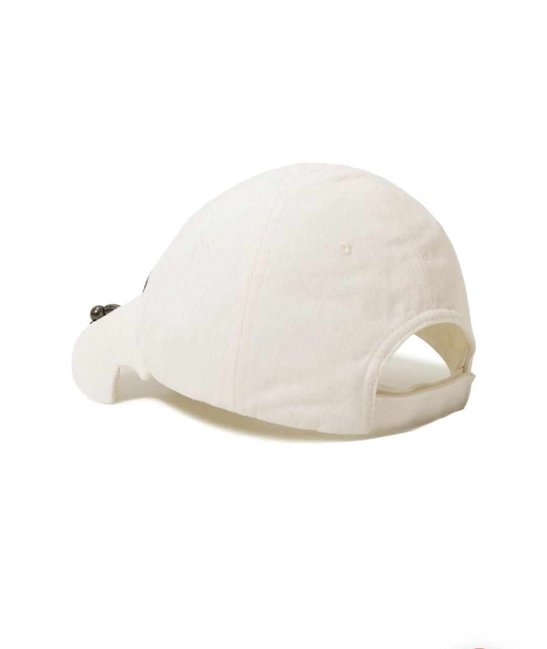 BALENCIAGA Белая хлопковая кепка/бейсболка, фото 2