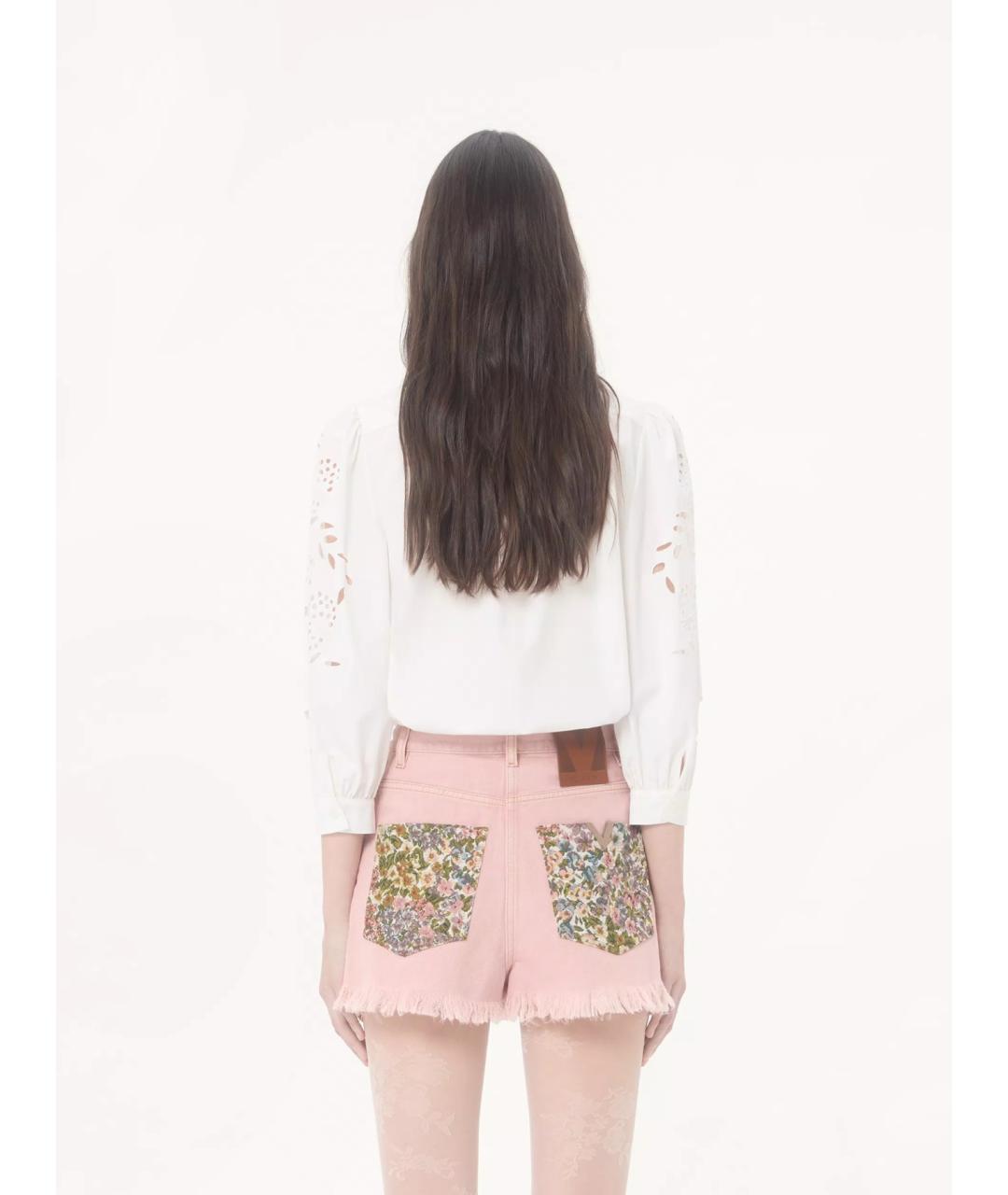 VALENTINO Белая хлопковая рубашка, фото 5