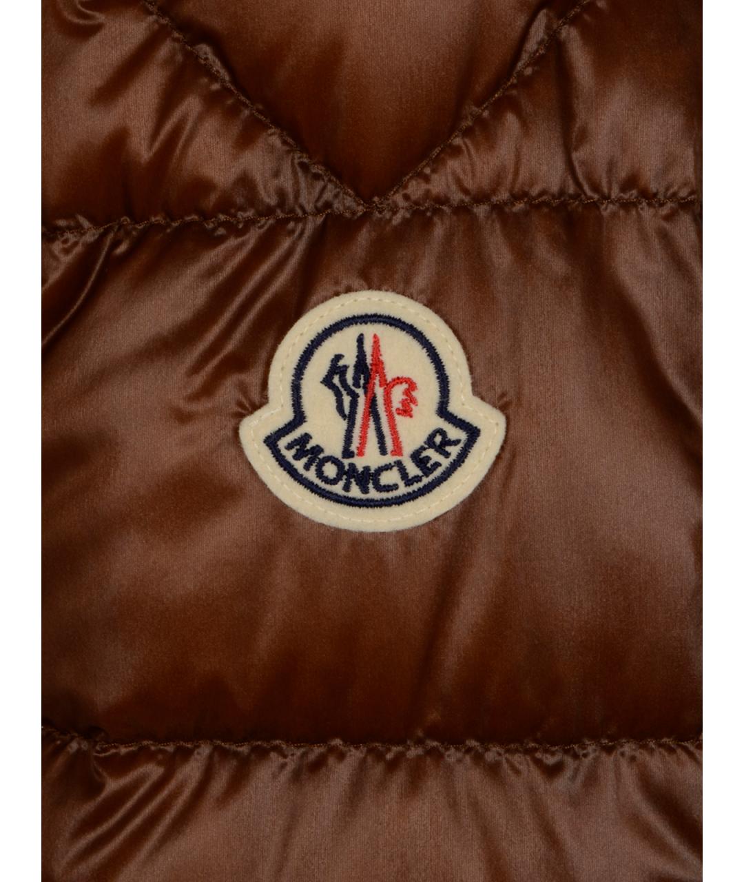 MONCLER Коричневая куртка, фото 3