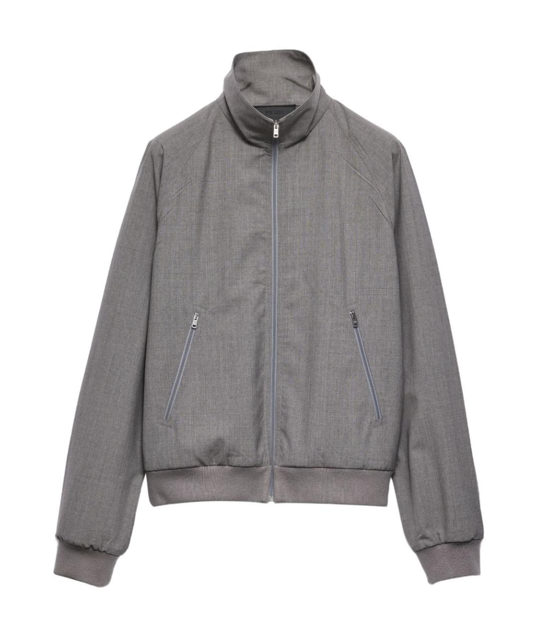 PRADA Серая куртка, фото 1