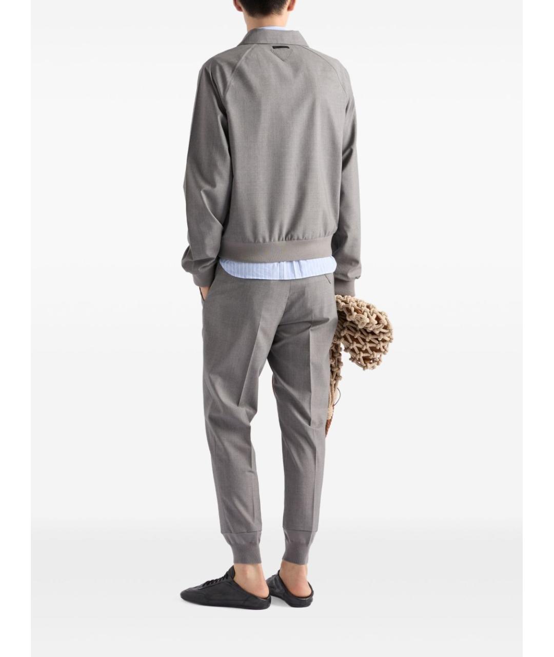 PRADA Серая куртка, фото 2