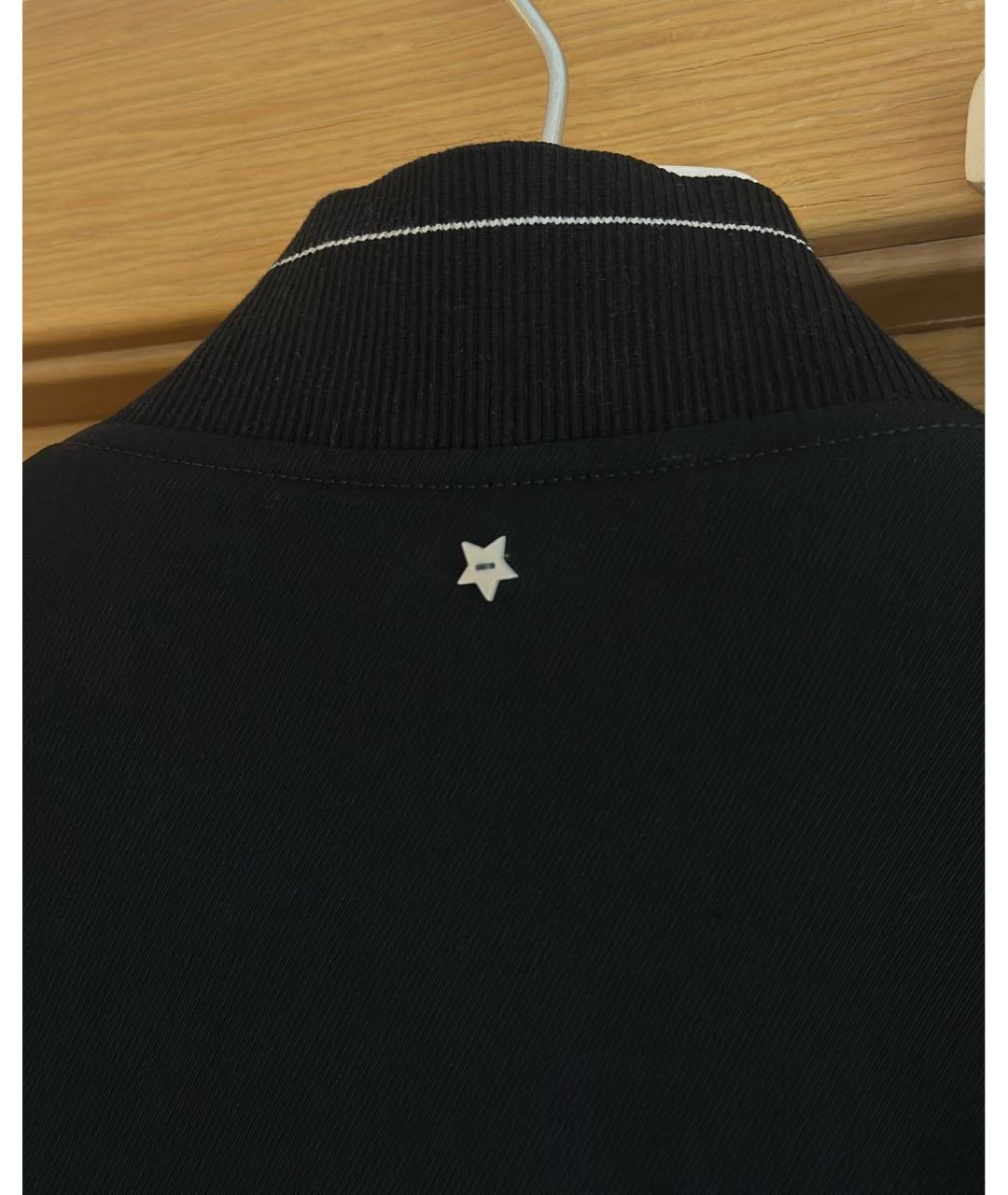 LORENA ANTONIAZZI Черный шелковый костюм с брюками, фото 8