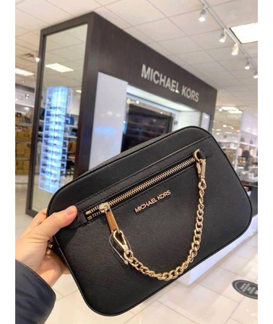 MICHAEL KORS Черная сумка через плечо, фото 5