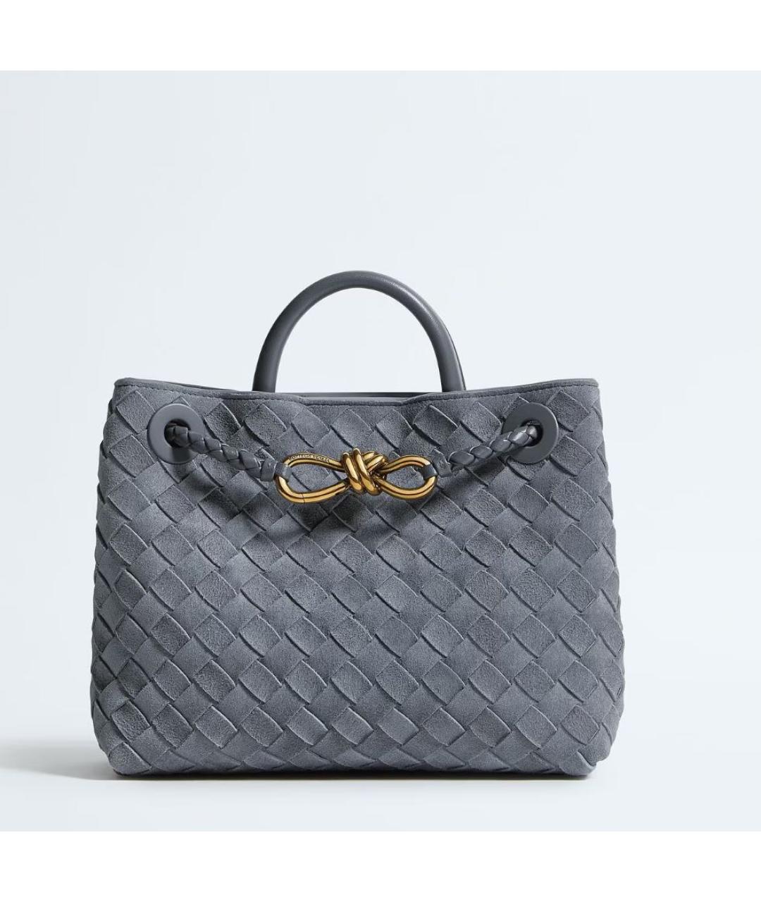 BOTTEGA VENETA Замшевая сумка тоут, фото 5