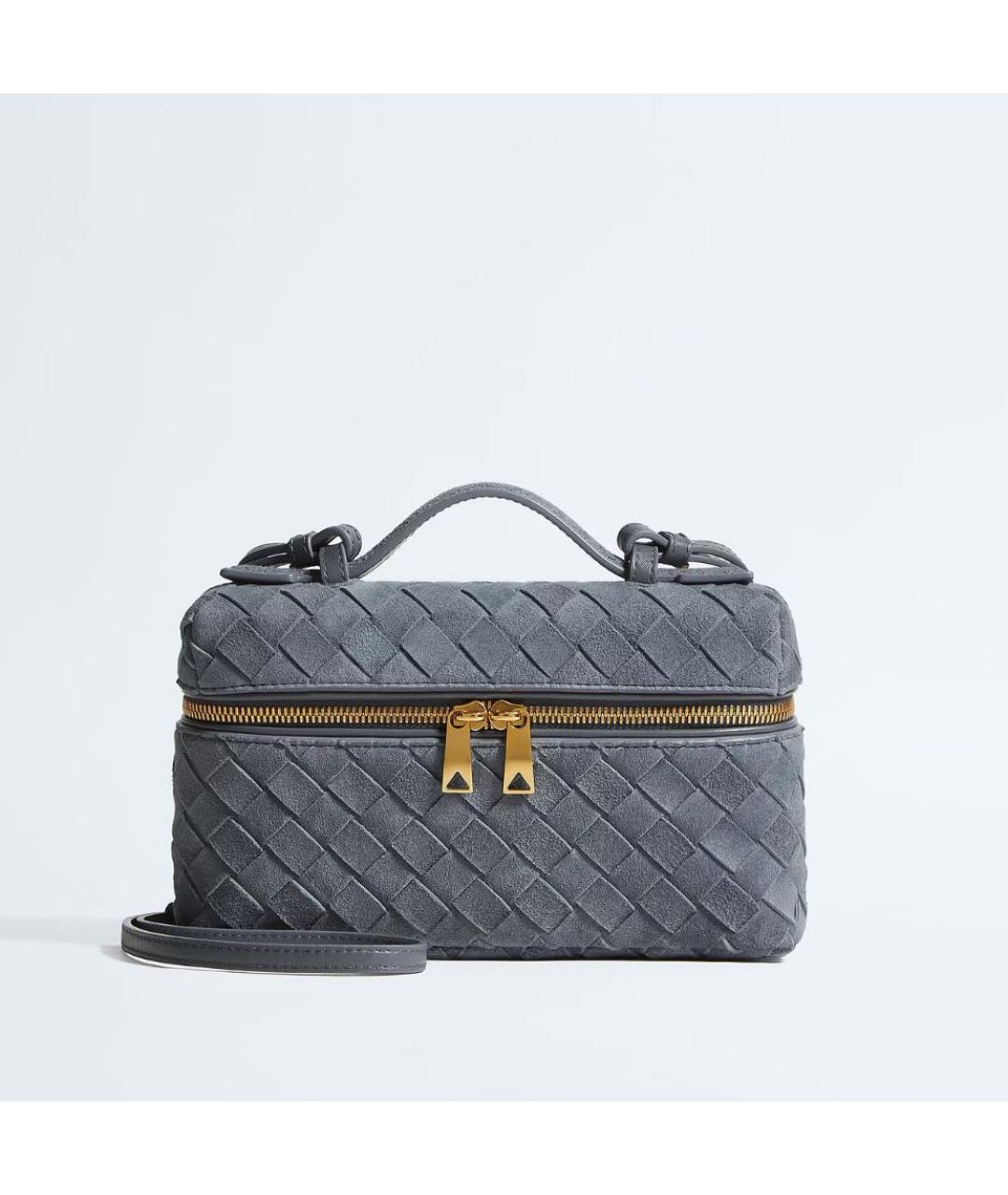 BOTTEGA VENETA Замшевая сумка через плечо, фото 4